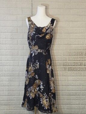 Black JS Boutique Whimsigoth Fairy Floral Formal Dress